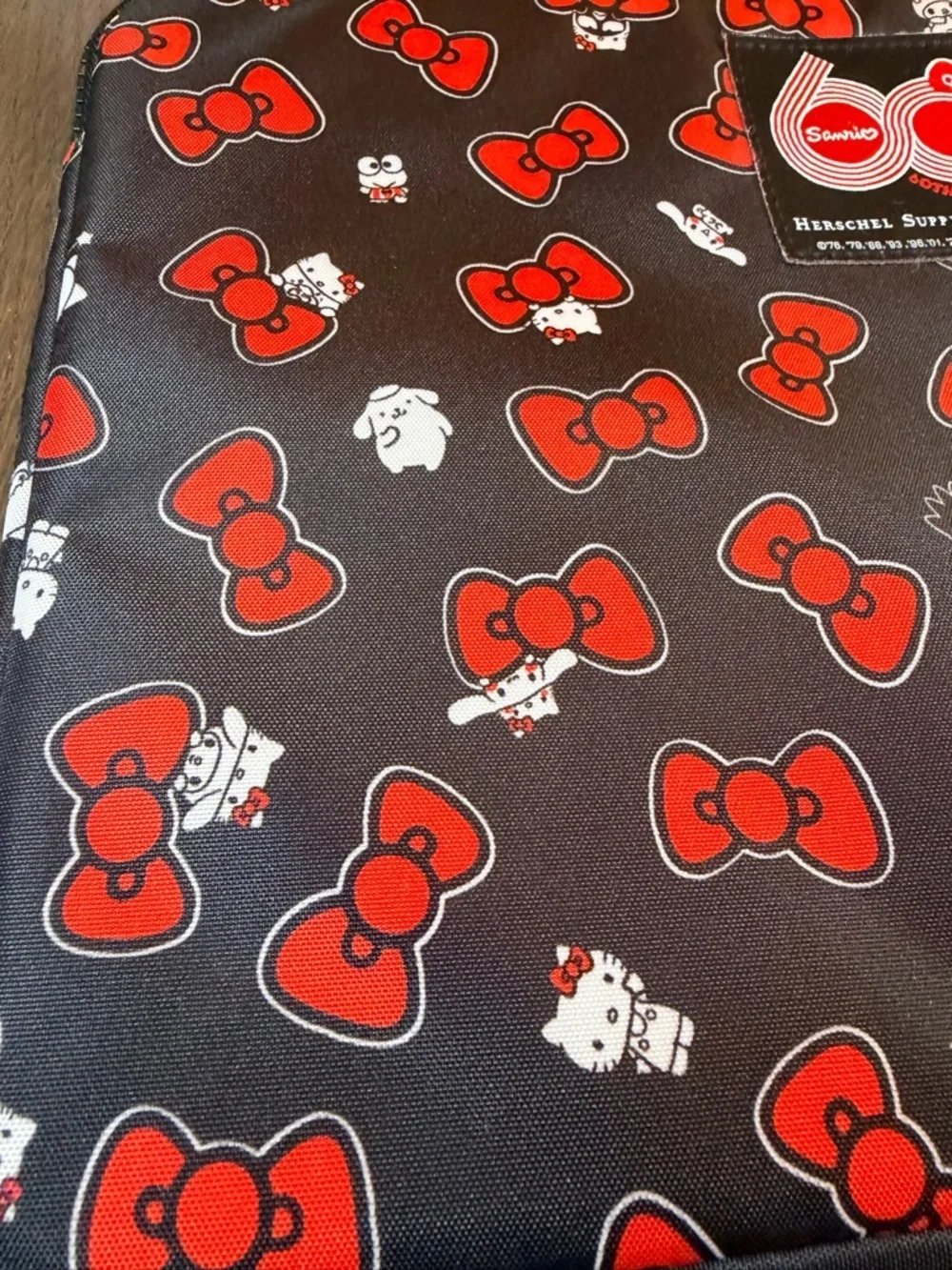 Herschel Supply Co Limited Edition Hello Kitty Sanrio 60th Anniv Padded Sleeve